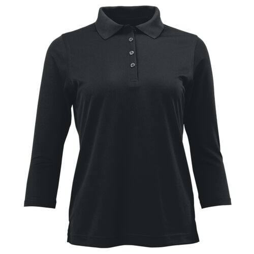 Women's Lady Palm Three-Quarter Sleeve Polo Thumbnail