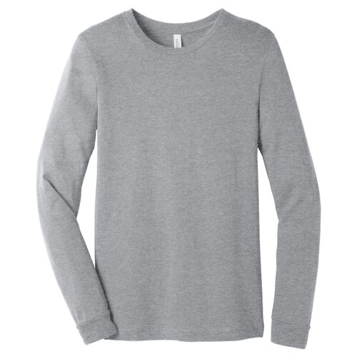 Unisex Heather CVC Long Sleeve Tee Thumbnail