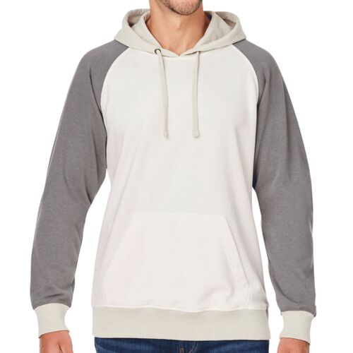 Unisex Vintage Tricolor Hooded Sweatshirt Thumbnail