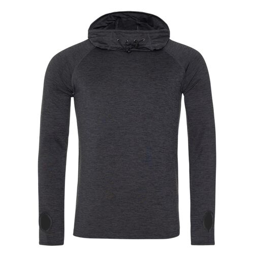 Men's Cool Cowl-Neck Long-Sleeve T-Shirt Thumbnail