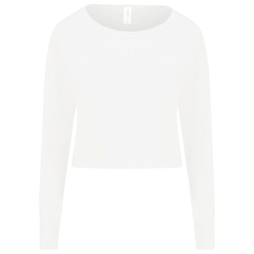 Ladies' Cropped Pullover Sweatshirt Thumbnail