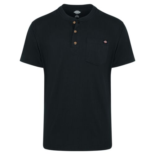 Men's Tall Heavyweight Traditional Short Sleeve Henley Thumbnail