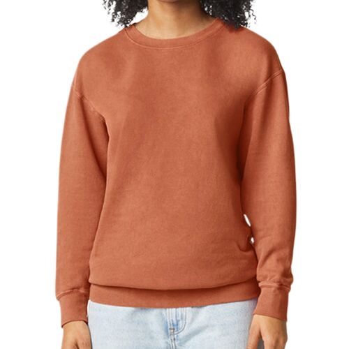 Unisex Lightweight Cotton Crewneck Sweatshirt Thumbnail