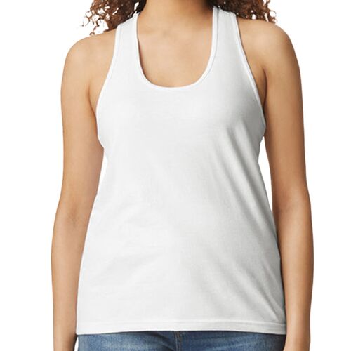 Ladies' Softstyle CVC Racerback Tank Thumbnail