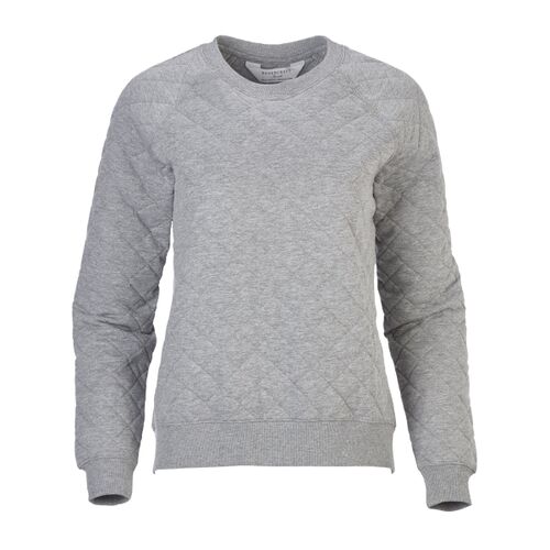 Ladies' Quilted Jersey Sweatshirt Thumbnail