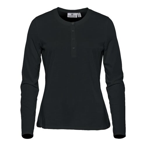 WOMEN'S TORCELLO LONG SLEEVE HENLEY Thumbnail
