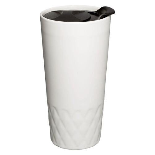 14oz Double Wall Ceramic Textured Tumbler Thumbnail