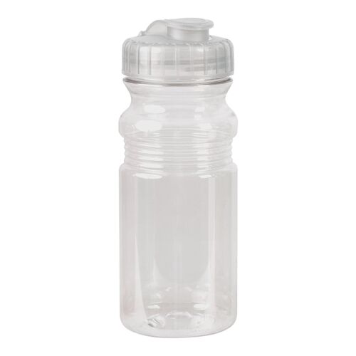 USA Made 20oz Translucent Sport Water Bottle With Snap Cap Thumbnail