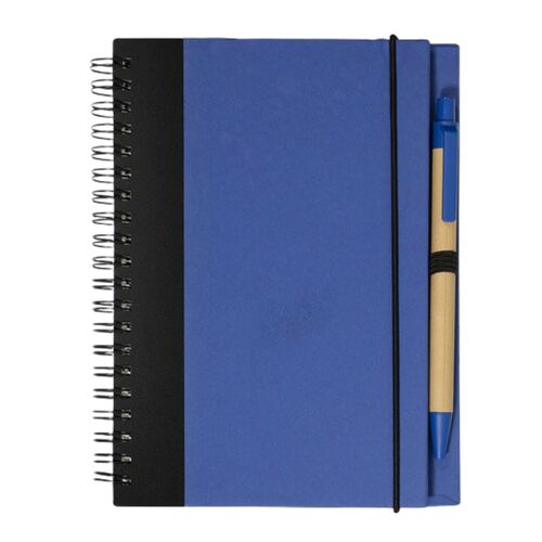 Contrast Paperboard Spiral Notebook & Pen 5.5" X 7.125" Thumbnail