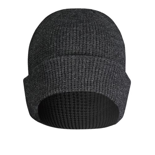Waffle Knit Cuff Beanie Thumbnail