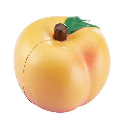 Peach Shape Stress Ball Thumbnail
