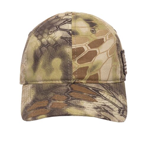 Unstructured Camo With Flag Hat Thumbnail