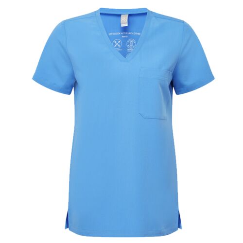 Ladies' Limitless V-Neck Stretch Scrub Top Thumbnail