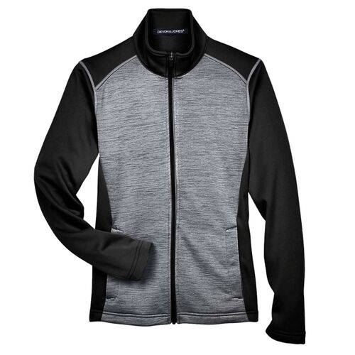 Women's Newbury Colorblock Mélange Fleece Full-Zip Jacket Thumbnail