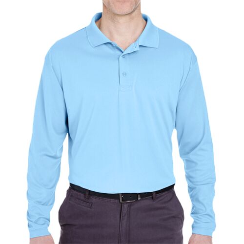Men's Cool & Dry Sport Long Sleeve Polo Thumbnail
