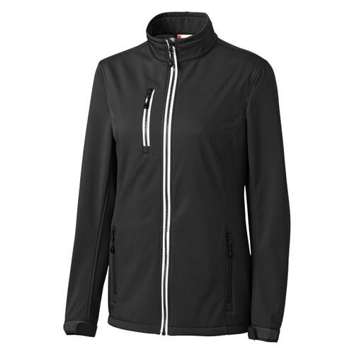 Clique Telemark Eco Stretch Softshell Full Zip Womens Jacket Thumbnail