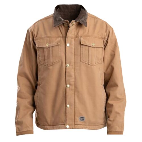 Men's Vintage Washed Sherpa-Lined Work Jacket Thumbnail
