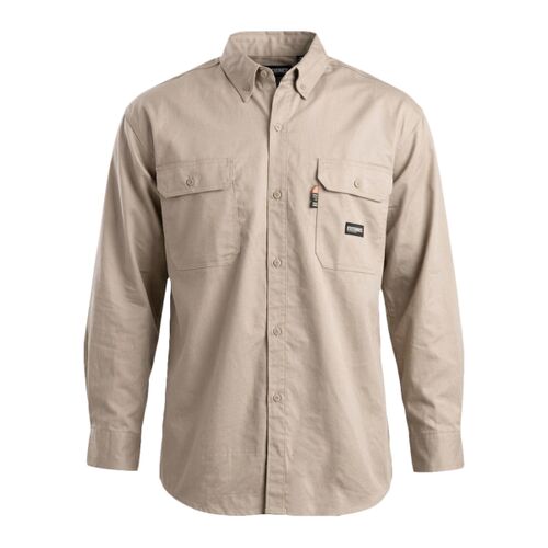 Men's Tall Flame-Resistant Button Down Work Shirt Thumbnail