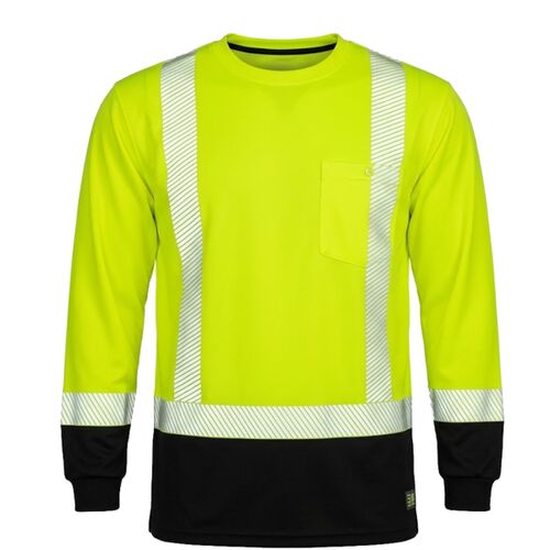 Men's Hi-Vis Class 3 Color Blocked T-Shirt Thumbnail