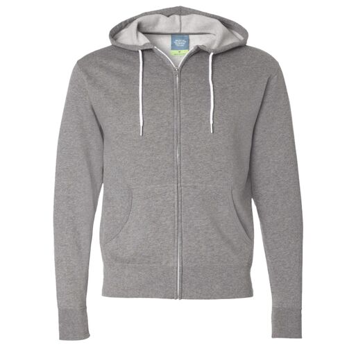 Unisex Lightweight Full-Zip Hooded Sweatshirt Thumbnail