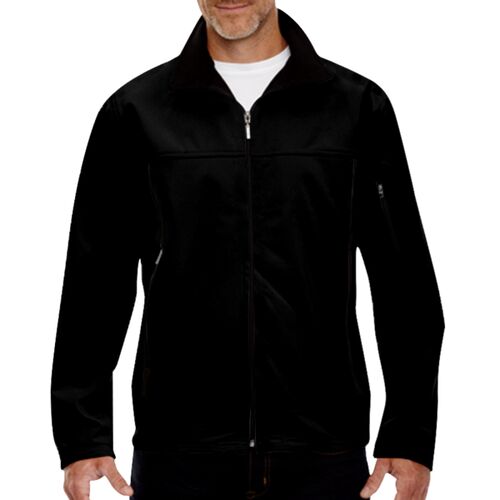 Men's Three-Layer Fleece Bonded Performance Soft Shell Jacket Thumbnail
