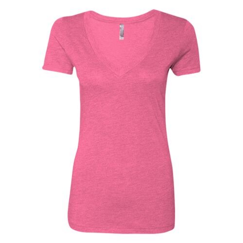 Women’s Triblend Deep V-Neck T-Shirt Thumbnail