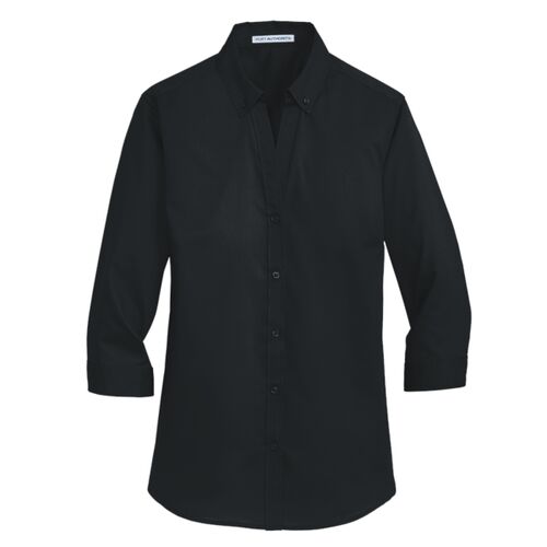 Women's 3/4 Sleeve SuperPro Twill Shirt Thumbnail