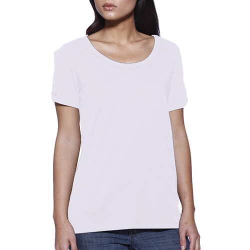 Ladies' CVC Twist Sleeve Top Thumbnail