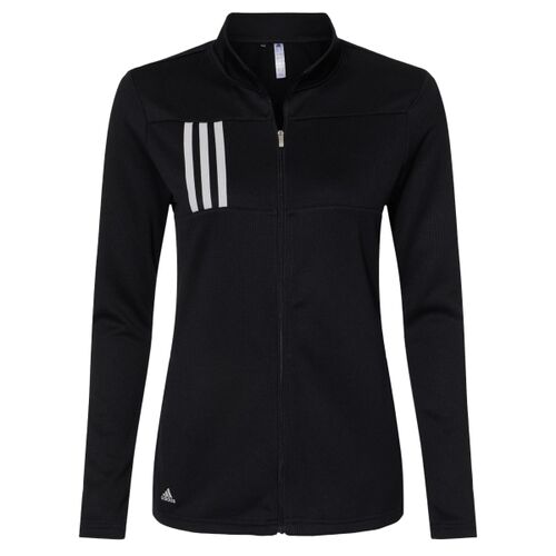 Women's 3-Stripes Double Knit Full-Zip Thumbnail