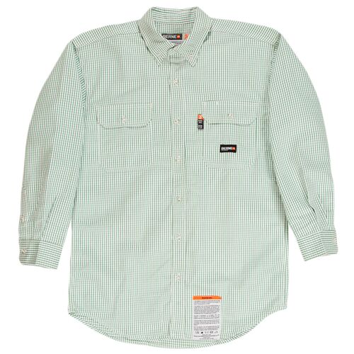 Men's Flame-Resistant Down Plaid Work Shirt Thumbnail