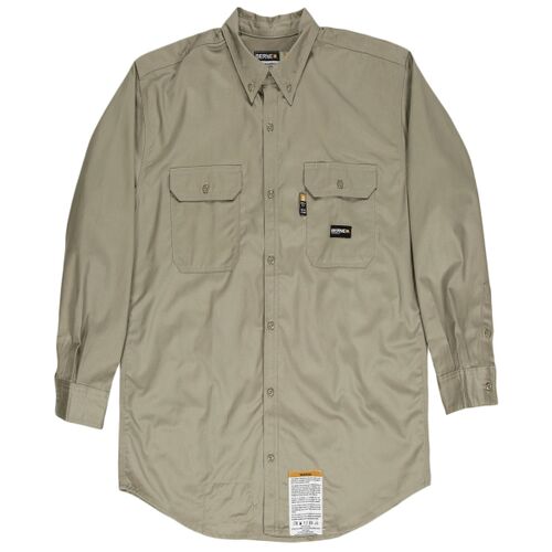 Men's Tall Flame-Resistant Button Down Work Shirt Thumbnail