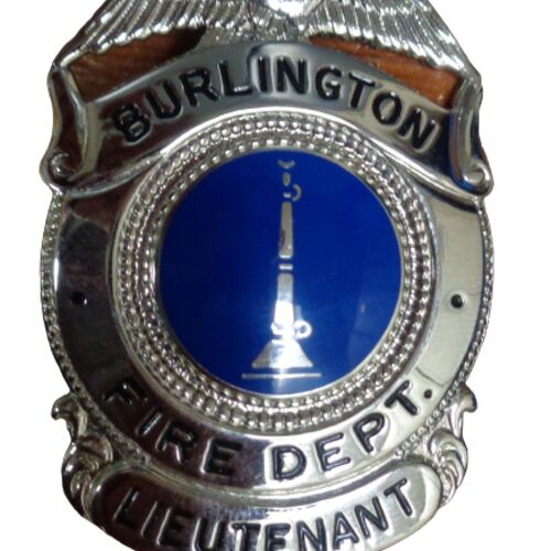 Blackinton One Bugle Lieutenant Badge Thumbnail