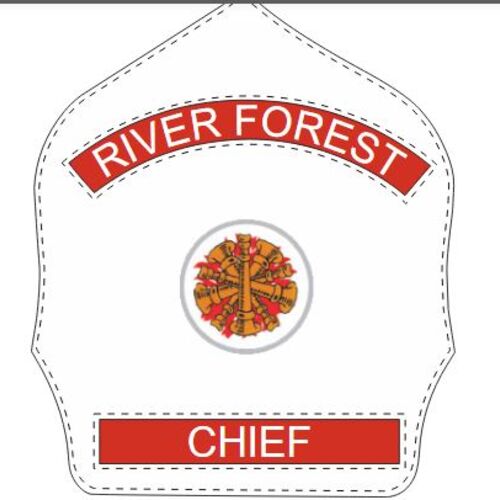 River Forest Chief 6" Helmet Shield  Thumbnail