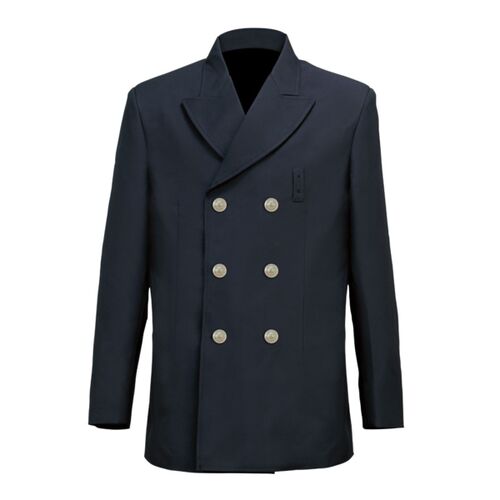 Double breasted FD Blouse Coat, navy Thumbnail