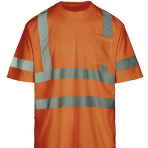Class 3 Safety Orange Short Sleeve T-shirt Thumbnail