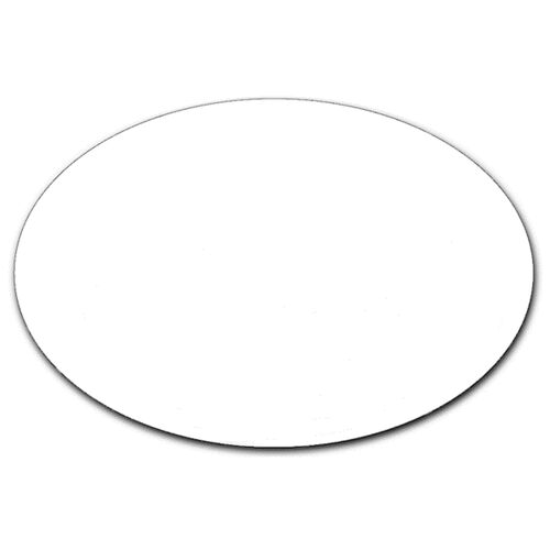 UNISUB NAME BADGE 1.5" x 3" OVAL GLOSS 1 Sided  Thumbnail