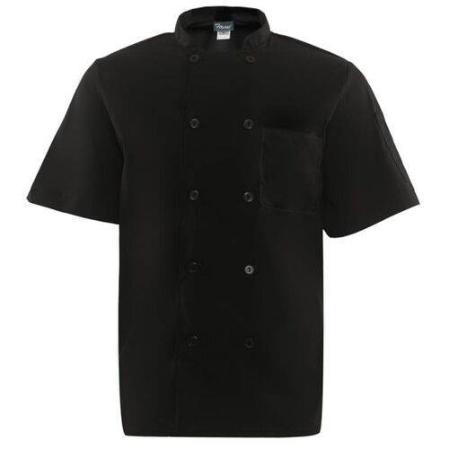 SHORT SLEEVES MESH BACK CHEF COAT Thumbnail
