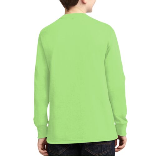 NAZ-Youth Long Sleeve Core Cotton Tee Thumbnail