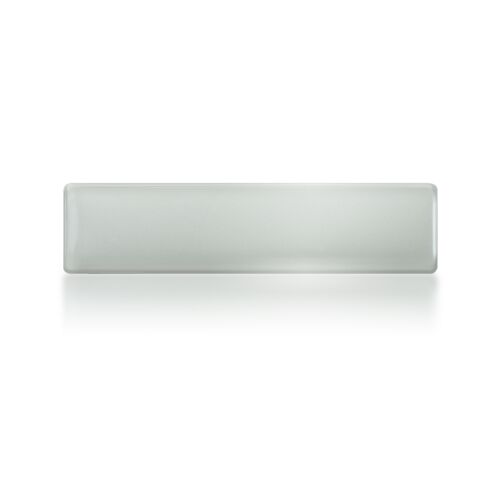 5/8" x 2-1/2" Silver Satin Name Plate  Thumbnail