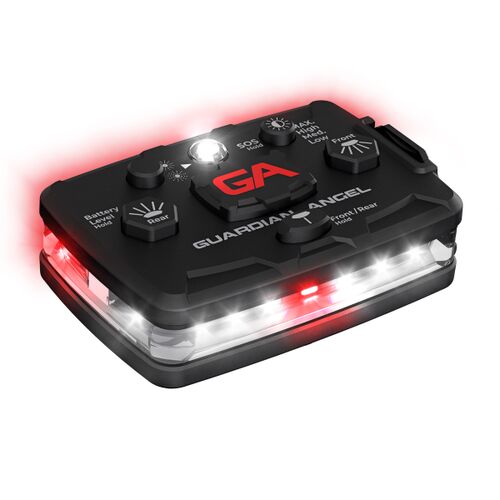 Elite Series White/Red Wearable Safety Light Thumbnail