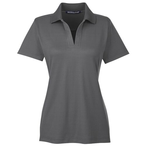 CrownLux Performance® Ladies' Plaited Polo Thumbnail