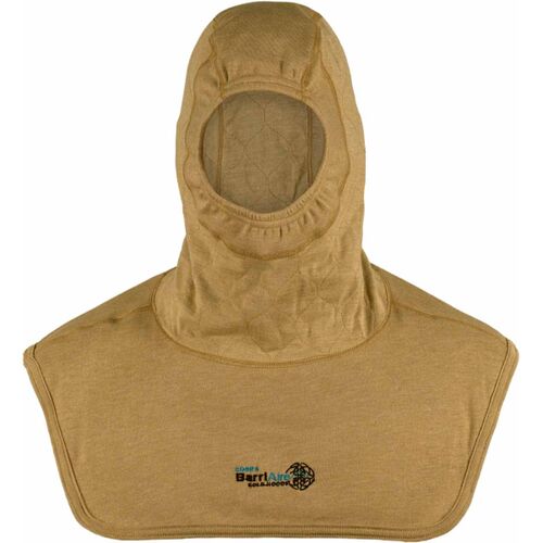 BarriAire™ Gold Particulate Hood Critical Coverage Extended Bib with Rib Knit Face Opening Thumbnail