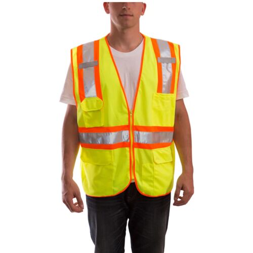 Job Sight Class 2 Two-Tone Surveyor Vest Thumbnail