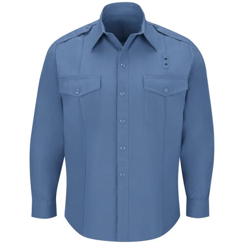 Men's Classic Long Sleeve Fire Chief Shirt (WT) Thumbnail