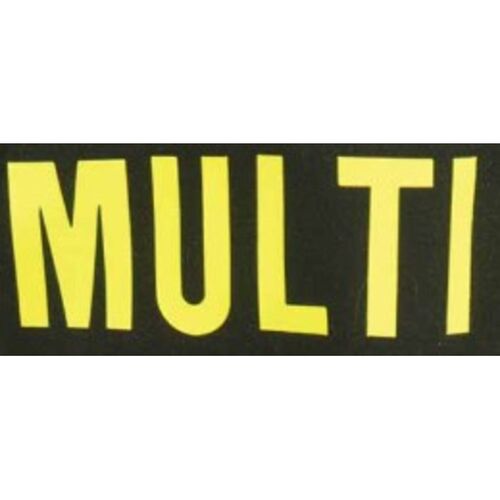 REFLECTIVE HEAT TRANSFERRED LETTERS ON BACK - 3" LIME/YELLOW LETTERS Thumbnail