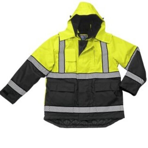 Polar Parka, high vis yellow & black Thumbnail