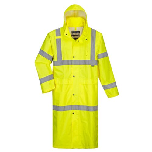 UH445 - Hi-Vis Rain Coat 48" Thumbnail