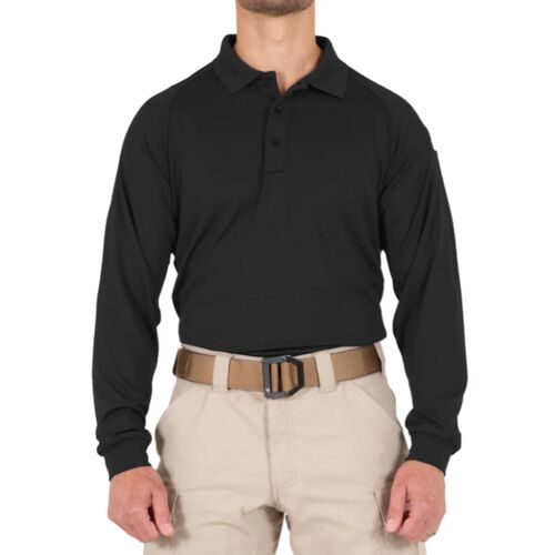 Men's Performance Long Sleeve Polo Thumbnail