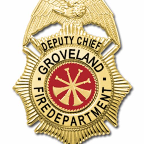 GROVELAND DEPUTY CHIEF BADGE Thumbnail