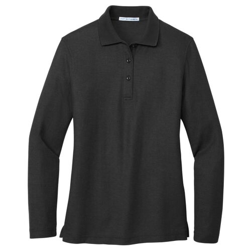1963 Ladies Long Sleeve Silk Touch™ Polo (L500LS) Thumbnail